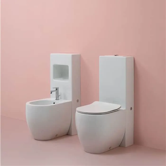 Collezione Kerasan Flo Sanitari Monoblocco Sala Mostra Pieroni Lucca