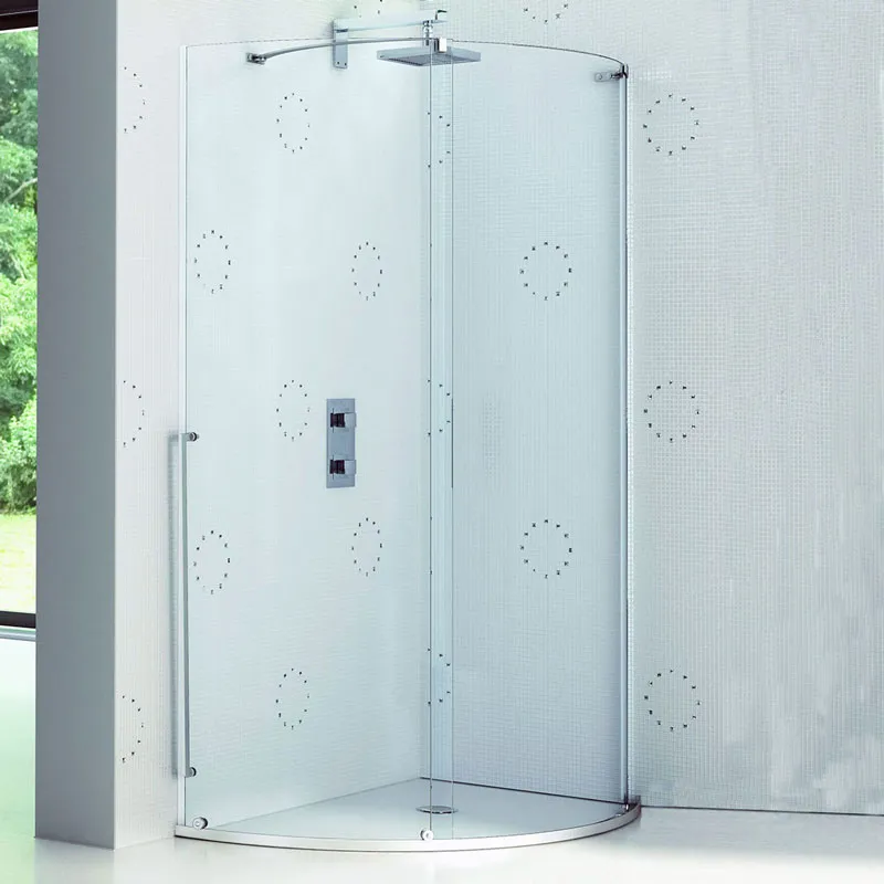 Parete Doccia TDA Inox Rail Tondo Sala Mostra Pieroni Lucca