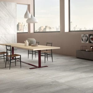 CoEm Wide Gres Reverso Grigio Pavimento Sala Mostra Pieroni Lucca