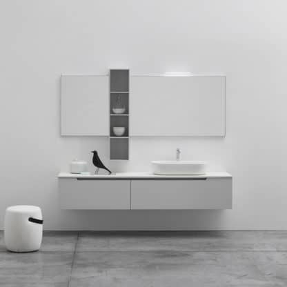 Arcom Gold Bianco Due Ante Copertina Mobile Bagno Sala Mostra Pieroni Lucca