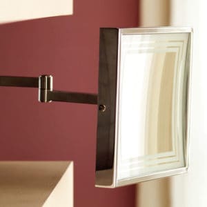 Pom Dor Illusion Specchio Quadrato Accessori Bagno Pieroni