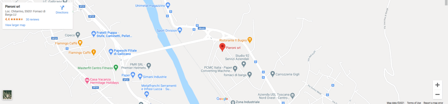 mappasedefornacibarga Pieroni srl